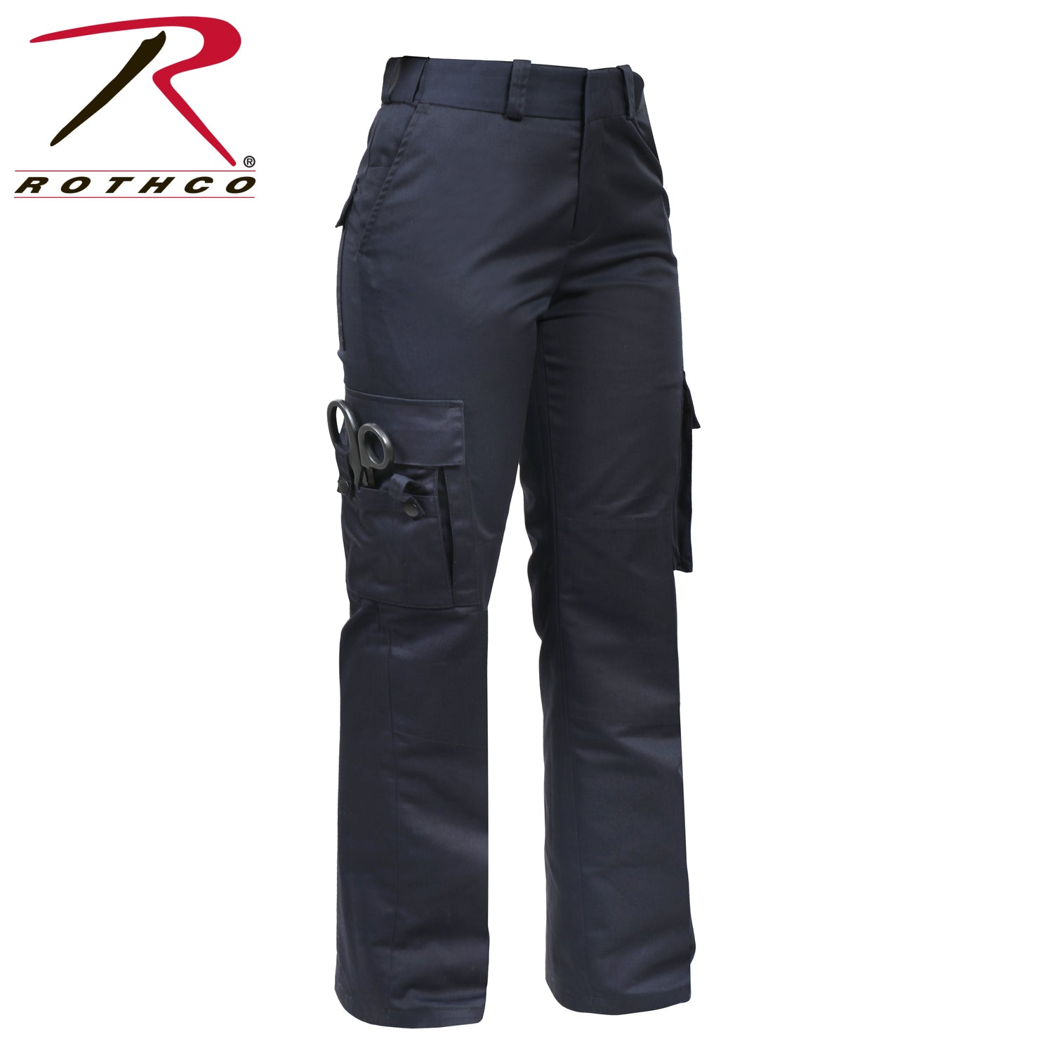 Rothco Women's EMT Pants Size 0 in Midnight Navy Blue – Durable Medical Work Trousers with 9-Pocket Design