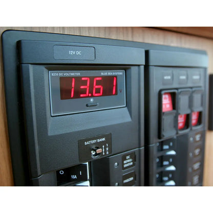 Blue Sea Systems 8235 DC Digital Voltmeter for 12V to 42V Systems