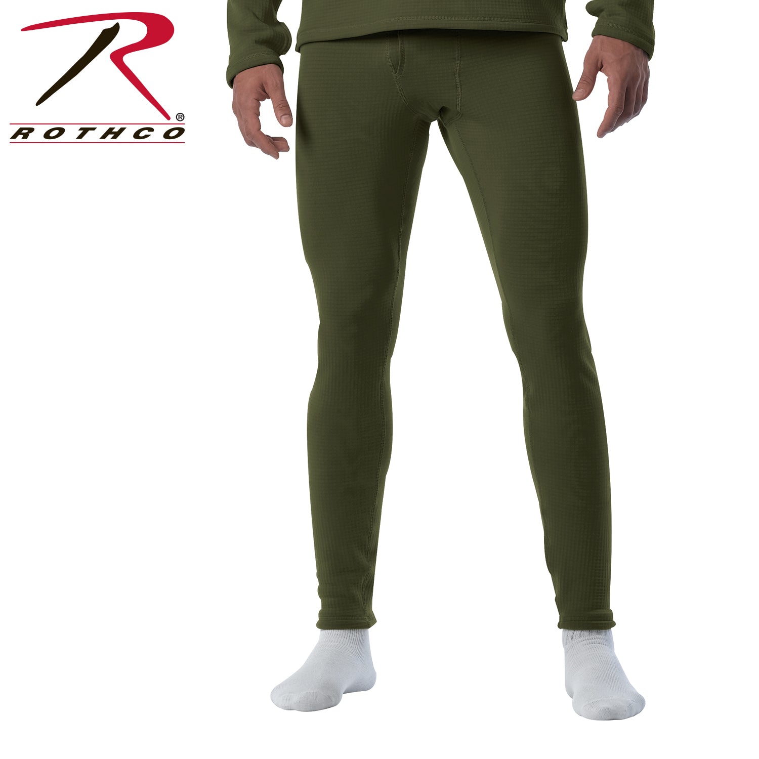 Rothco ECWCS Gen III Mid-Weight Underwear Bottoms (Level II) Olive Drab Size XL