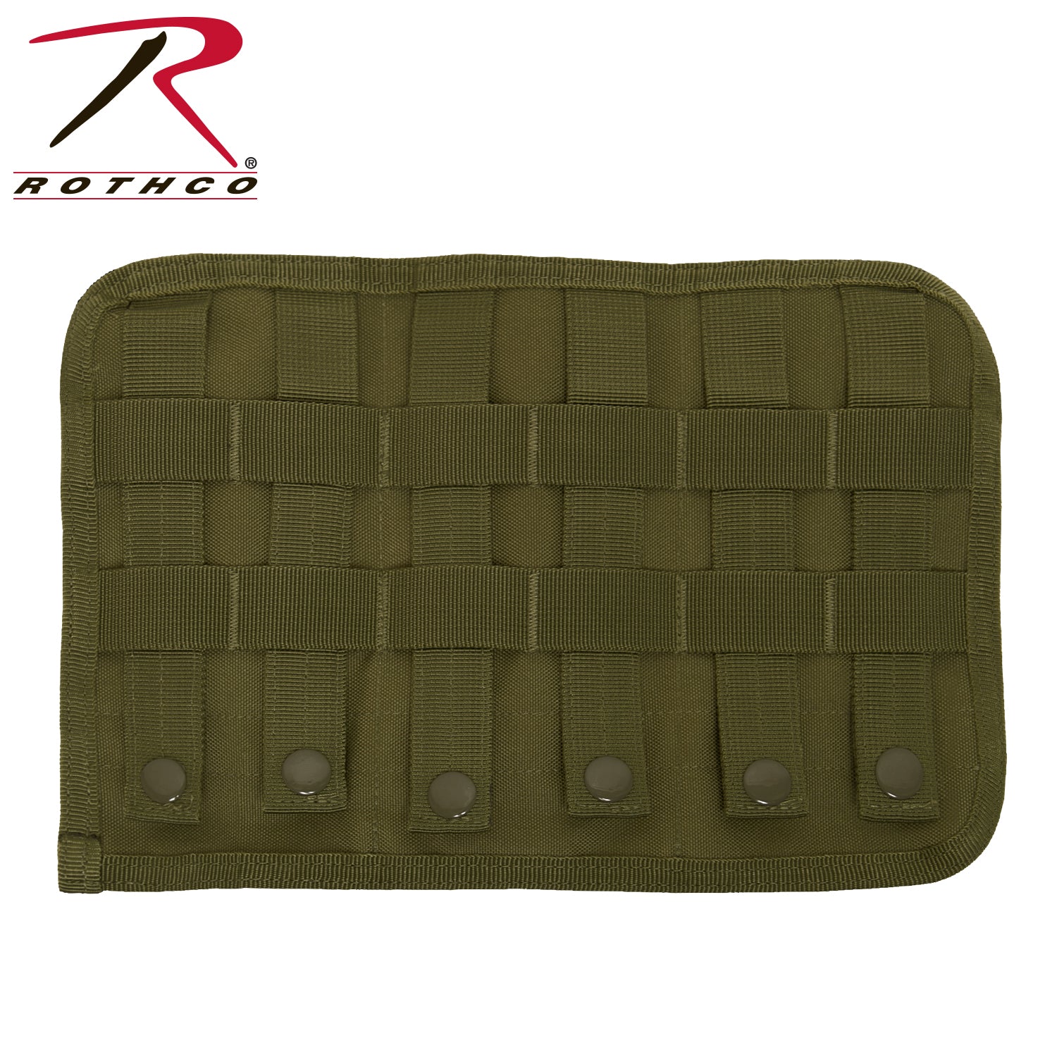 Rothco Universal Triple Mag Rifle Pouch Olive Drab – MOLLE Compatible Ammo Storage for M-16 & AK-47 Magazines
