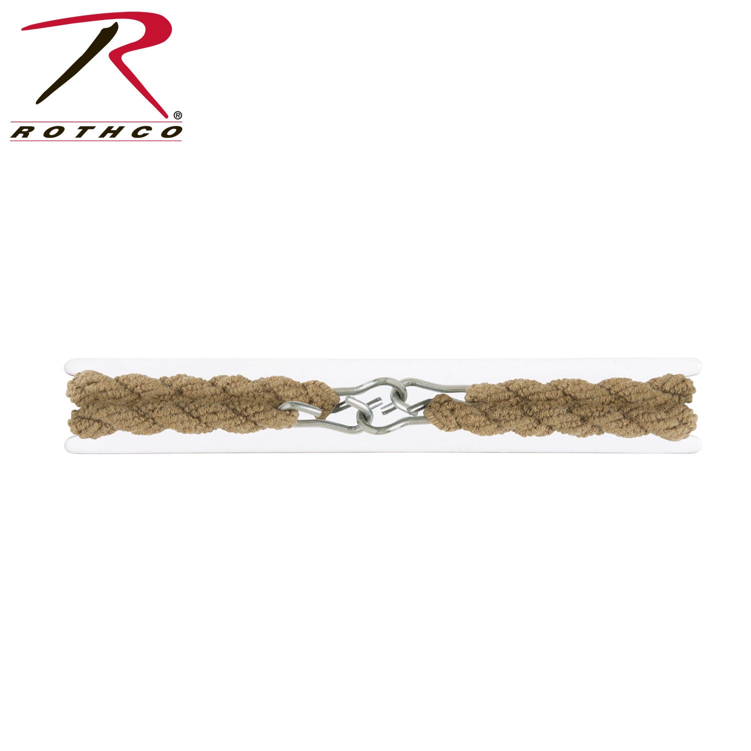 Rothco Blousing Garter Straps AR 670-1 Coyote Brown - Comfortable Elasticized Cotton Set of Two