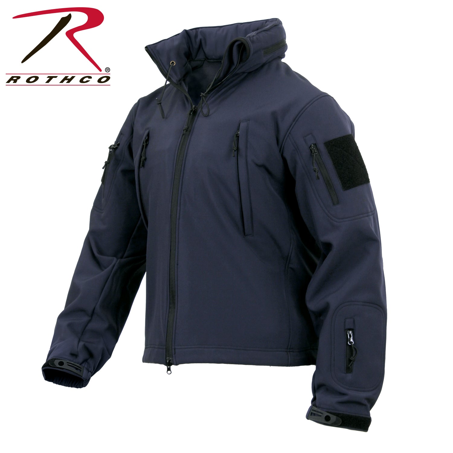 Rothco Concealed Carry Soft Shell Jacket in Midnight Navy Blue, Size XL
