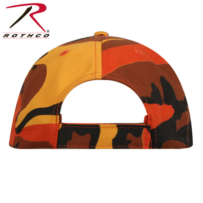 Rothco Supreme Camo Low Profile Cap in Savage Orange Camo