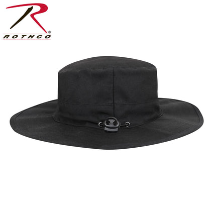 Rothco Thin Blue Line Adjustable Boonie Hat - Support Law Enforcement with Embroidered US Flag