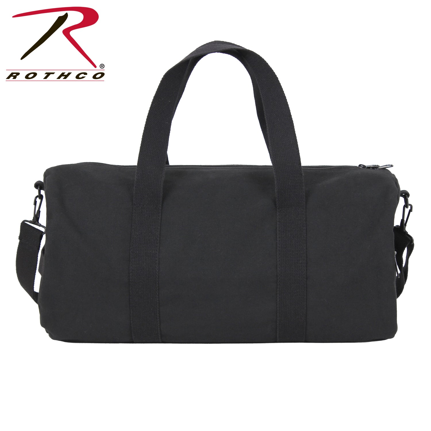 Rothco Thin Red Line Canvas Shoulder Duffle Bag - 19 Inch for Travel and Gym