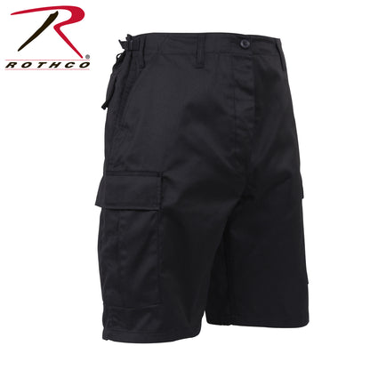 Rothco Tactical BDU Shorts Black Size 6XL – Durable Military-Style Cargo Shorts for Outdoor and Tactical Use