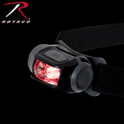 Rothco Cree LED Headlamp with Multiple Light Modes and Adjustable Fit