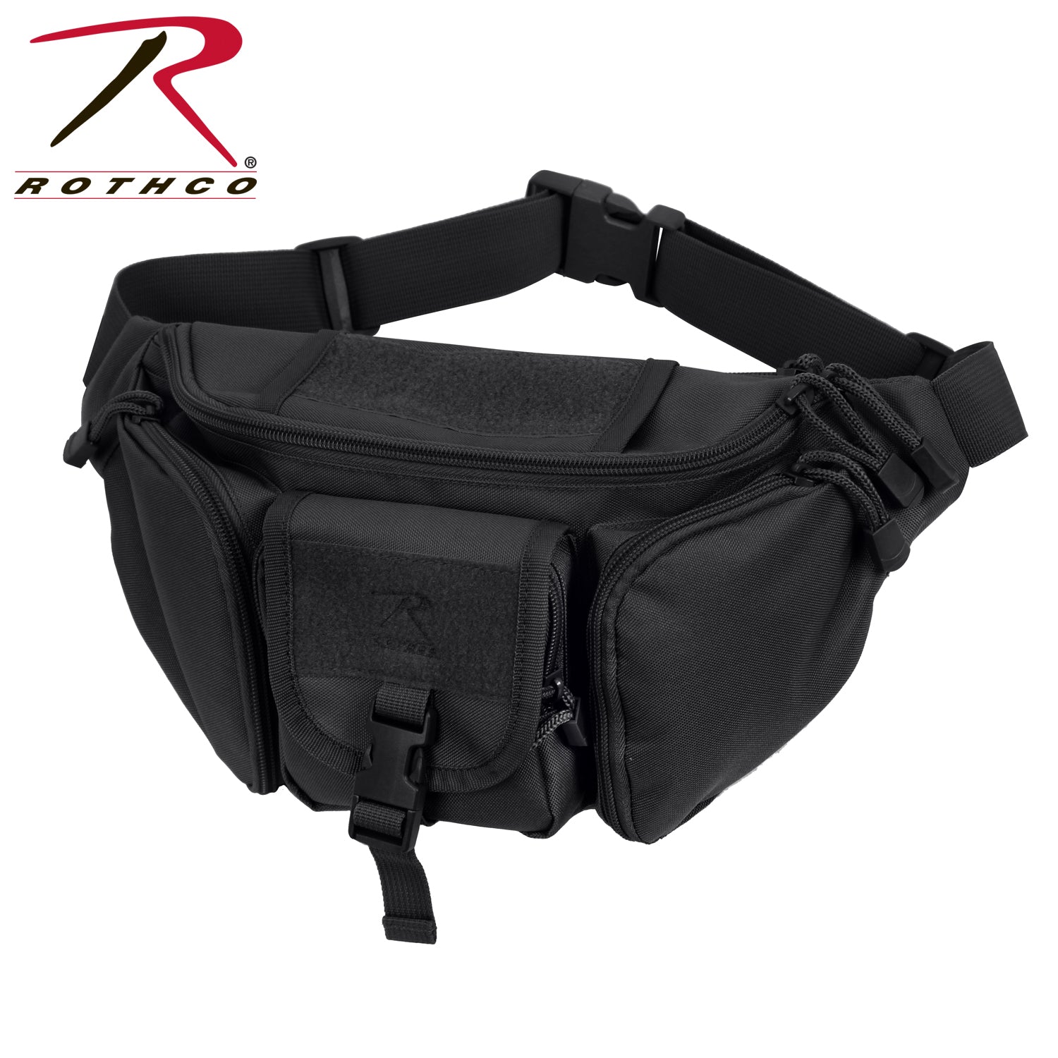 Rothco Tactical Concealed Carry Waist Pack Black - Discreet CCW Solution with Multi-Functional Pockets