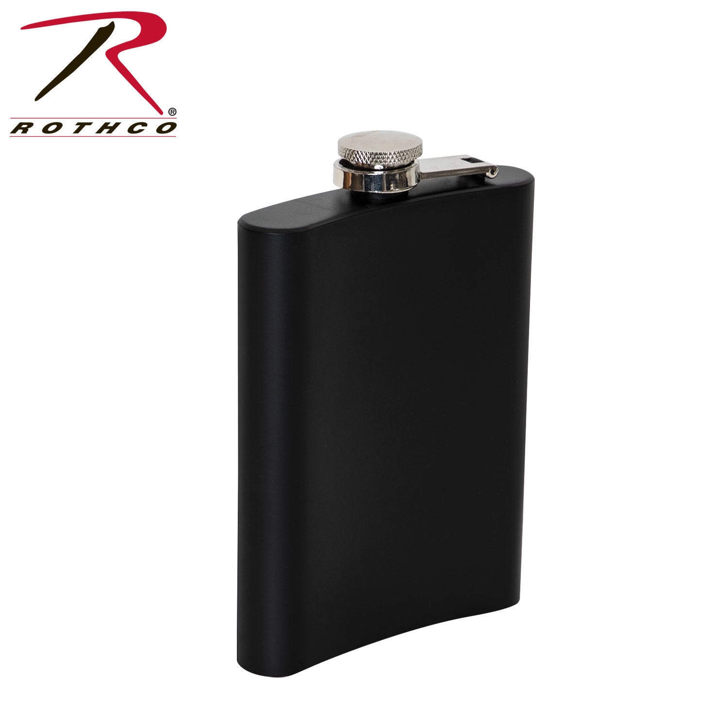 Rothco Stainless Steel Thin Blue Line Flag Flask - 8 oz. with Full Color Design