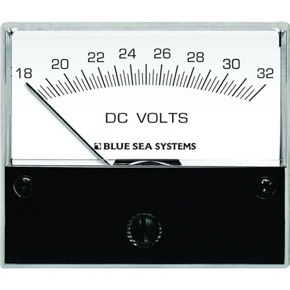 Blue Sea Systems 8240 DC Analog Voltmeter - 2-3/4 Inch Face, 18-32 Volts DC