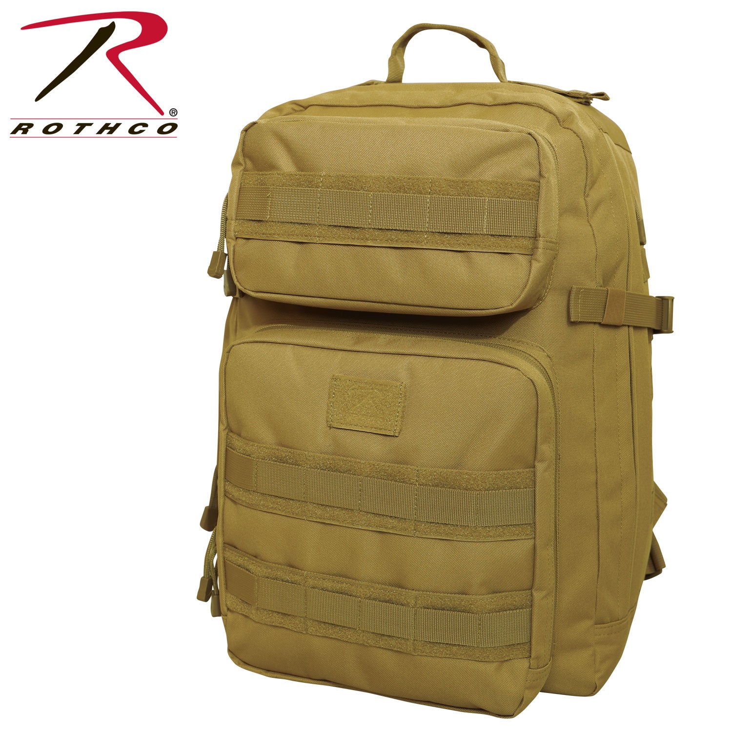 Rothco Fast Mover Tactical Backpack in Coyote Brown - 34L Capacity