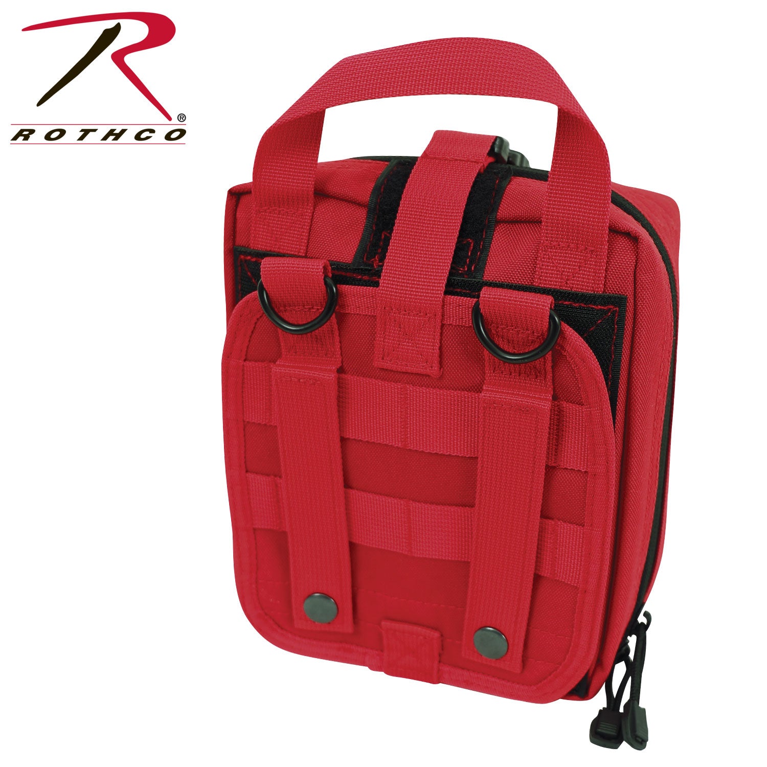 Rothco Tactical MOLLE Breakaway Pouch Red - Versatile Emergency Gear Organizer