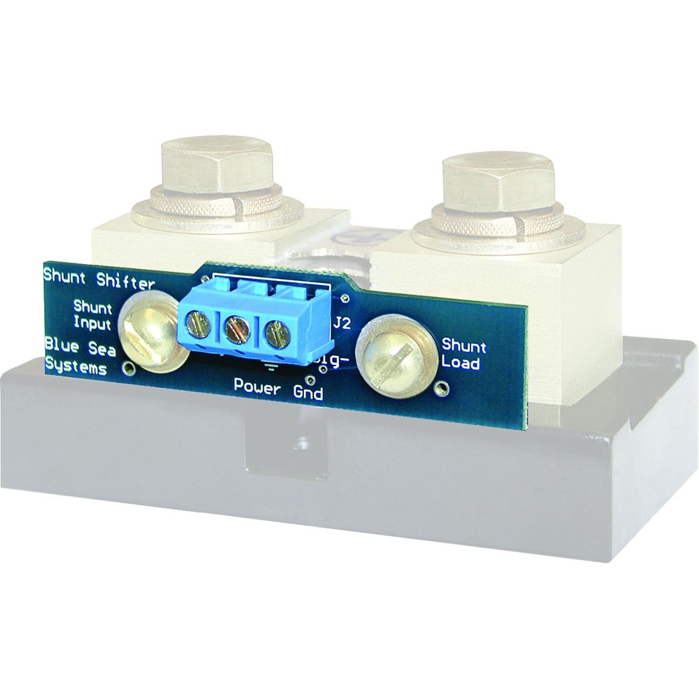 Blue Sea Systems 8242 Shunt Adapter for DC Digital Ammeter – Positive Side Shunt Application
