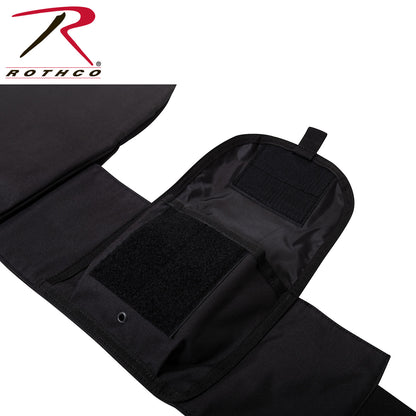 Rothco Laser Cut MOLLE Plate Carrier Vest in Black, Size Regular