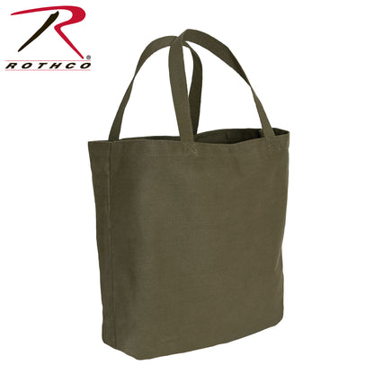 Rothco Canvas Camo and Solid Tote Bag - Olive Drab, Part 2492