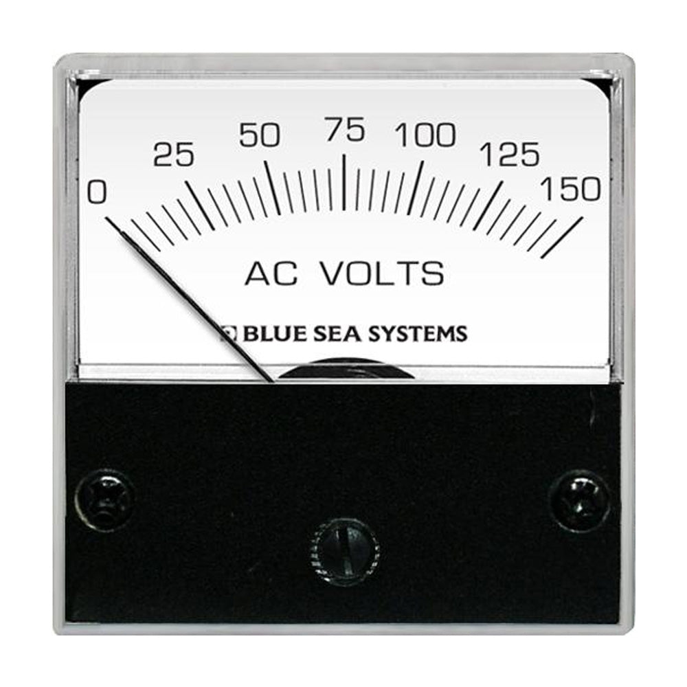 Blue Sea Systems 8244 AC Micro Voltmeter - 2-Inch Face, 0-150 Volts AC