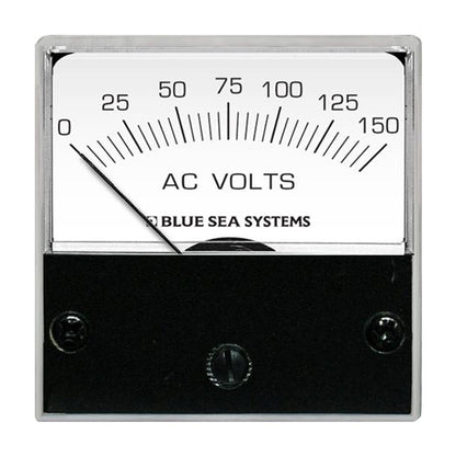 Blue Sea Systems 8244 AC Micro Voltmeter - 2-Inch Face, 0-150 Volts AC