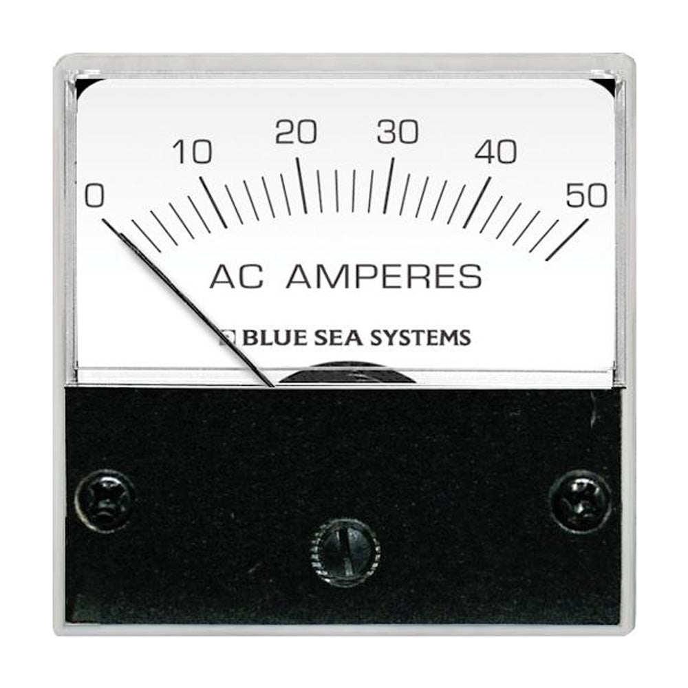 Blue Sea Systems 8246 AC Analog Micro Ammeter with Backlit Display and Clampless Connection