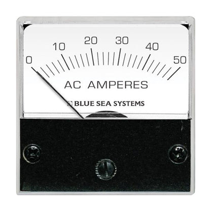 Blue Sea Systems 8246 AC Analog Micro Ammeter with Backlit Display and Clampless Connection