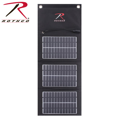 Rothco MOLLE Folding Solar Panel - Portable Tactical Solar Charger with USB Output