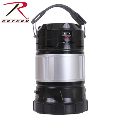 Rothco Solar Lantern and Torchlight - Portable LED Camping and Emergency Light with Solar Power
