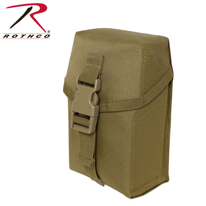 Rothco MOLLE II 100 Round SAW Pouch in Coyote Brown - Tactical Ammunition Storage