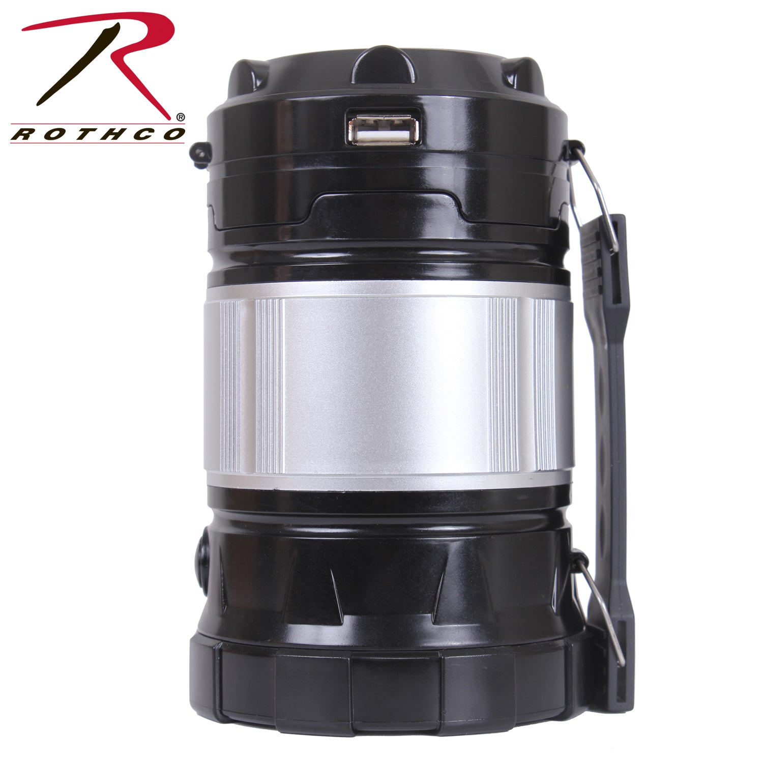 Rothco Solar Lantern and Torchlight - Portable LED Camping and Emergency Light with Solar Power