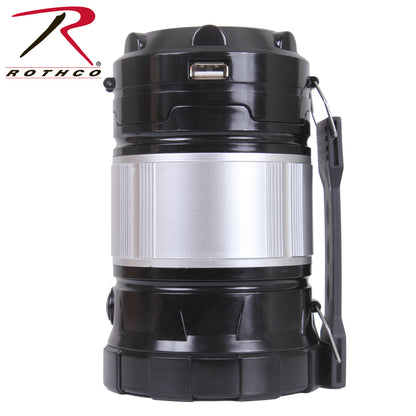 Rothco Solar Lantern and Torchlight - Portable LED Camping and Emergency Light with Solar Power