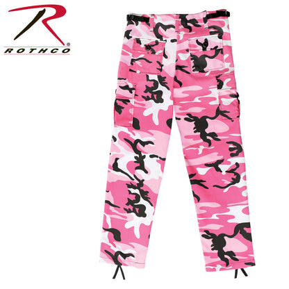 Rothco Kids Cargo Pants Pink Camo Size Large - Durable Kids Hiking and Outdoor Pants