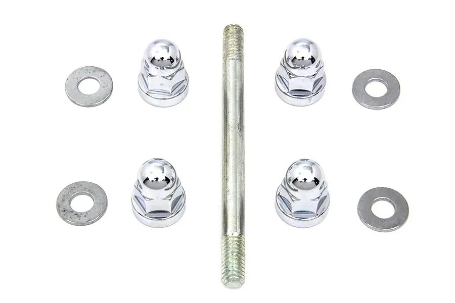 Colony Chrome Gas Tank Mount Kit for Harley Davidson FXD (1991-2000) by Colony