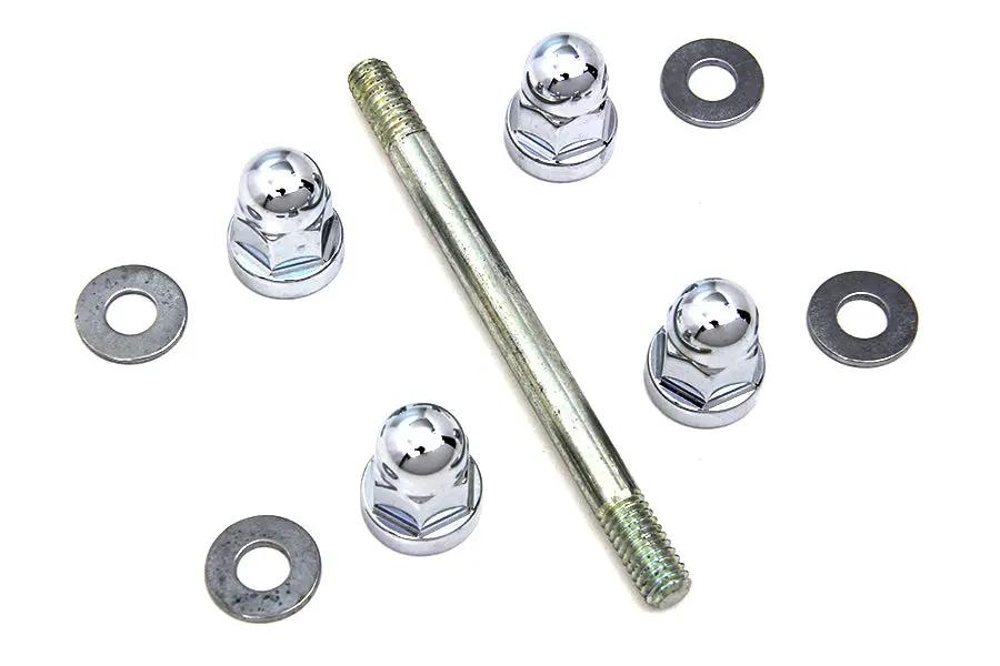 Colony Chrome Gas Tank Mount Kit for Harley Davidson FXD (1991-2000) by Colony