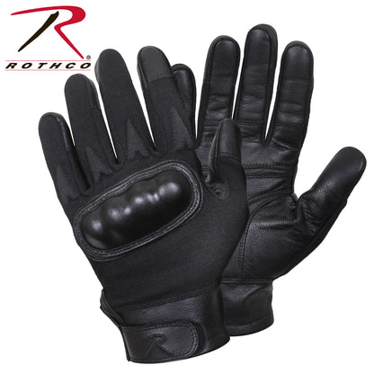 Rothco Hard Knuckle Tactical Gloves Size Medium - Black