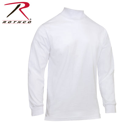Rothco Mock Turtleneck White Size 2XL – Comfortable Base Layer for Law Enforcement and First Responders