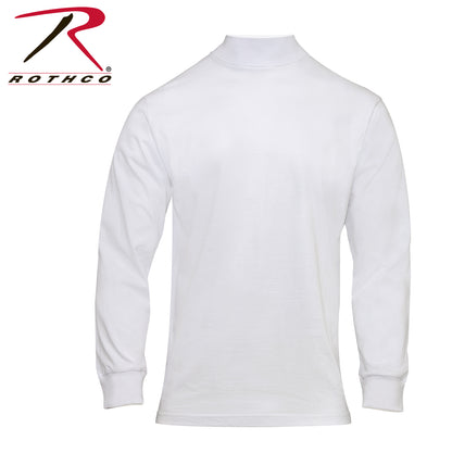 Rothco Mock Turtleneck White Size 2XL – Comfortable Base Layer for Law Enforcement and First Responders