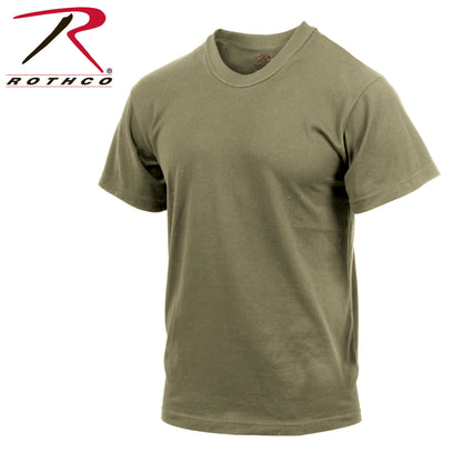 Rothco Solid Color 100% Cotton T-Shirt AR 670-1 Coyote Brown Size Small