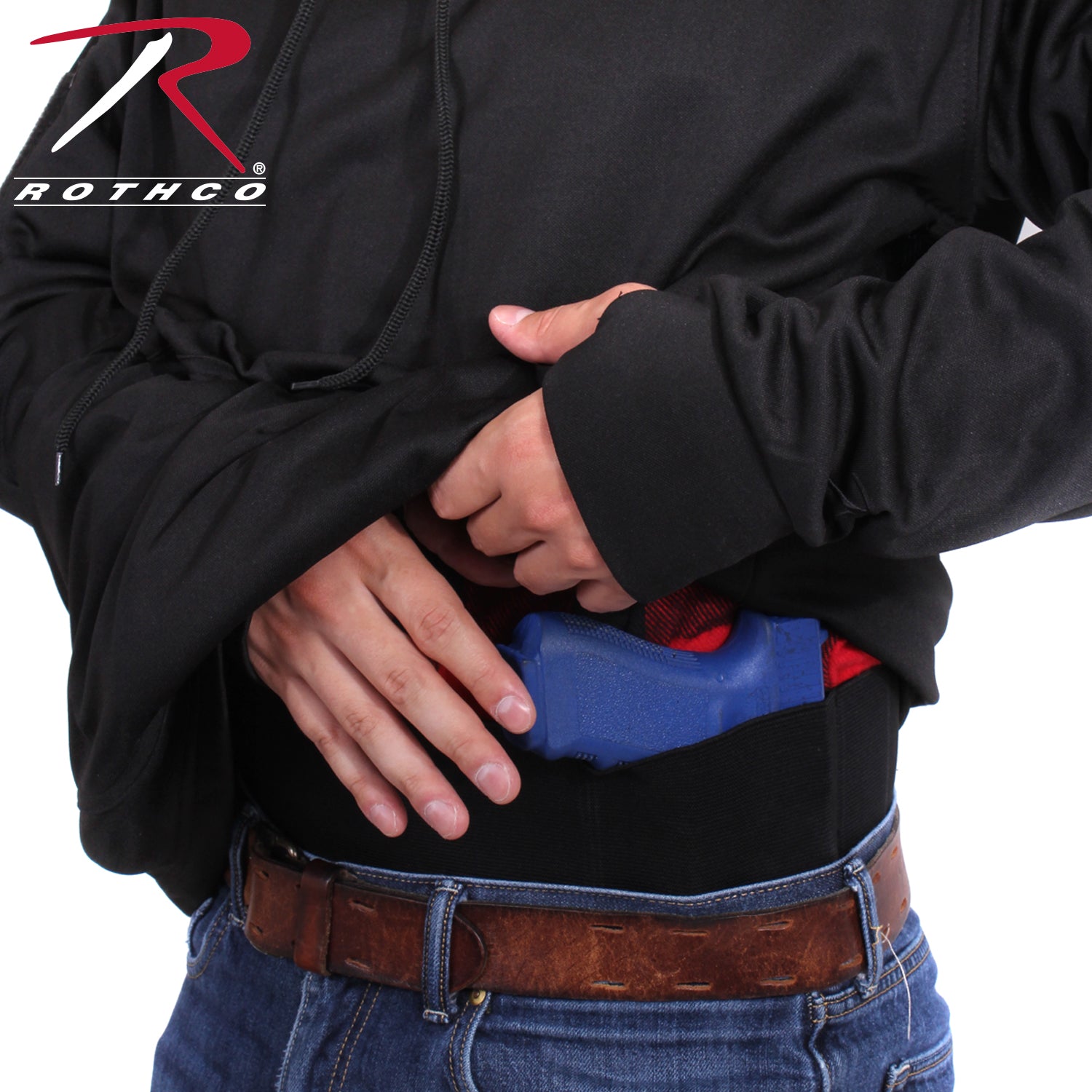 Rothco Concealed Carry U.S. Flag Hoodie 2XL in Red, White & Blue