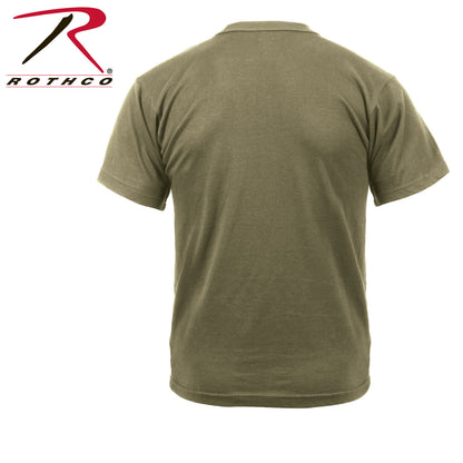 Rothco Solid Color 100% Cotton T-Shirt AR 670-1 Coyote Brown Size M