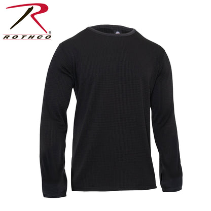 Rothco ECWCS Gen III Level II Underwear Crew Top Black Size XL