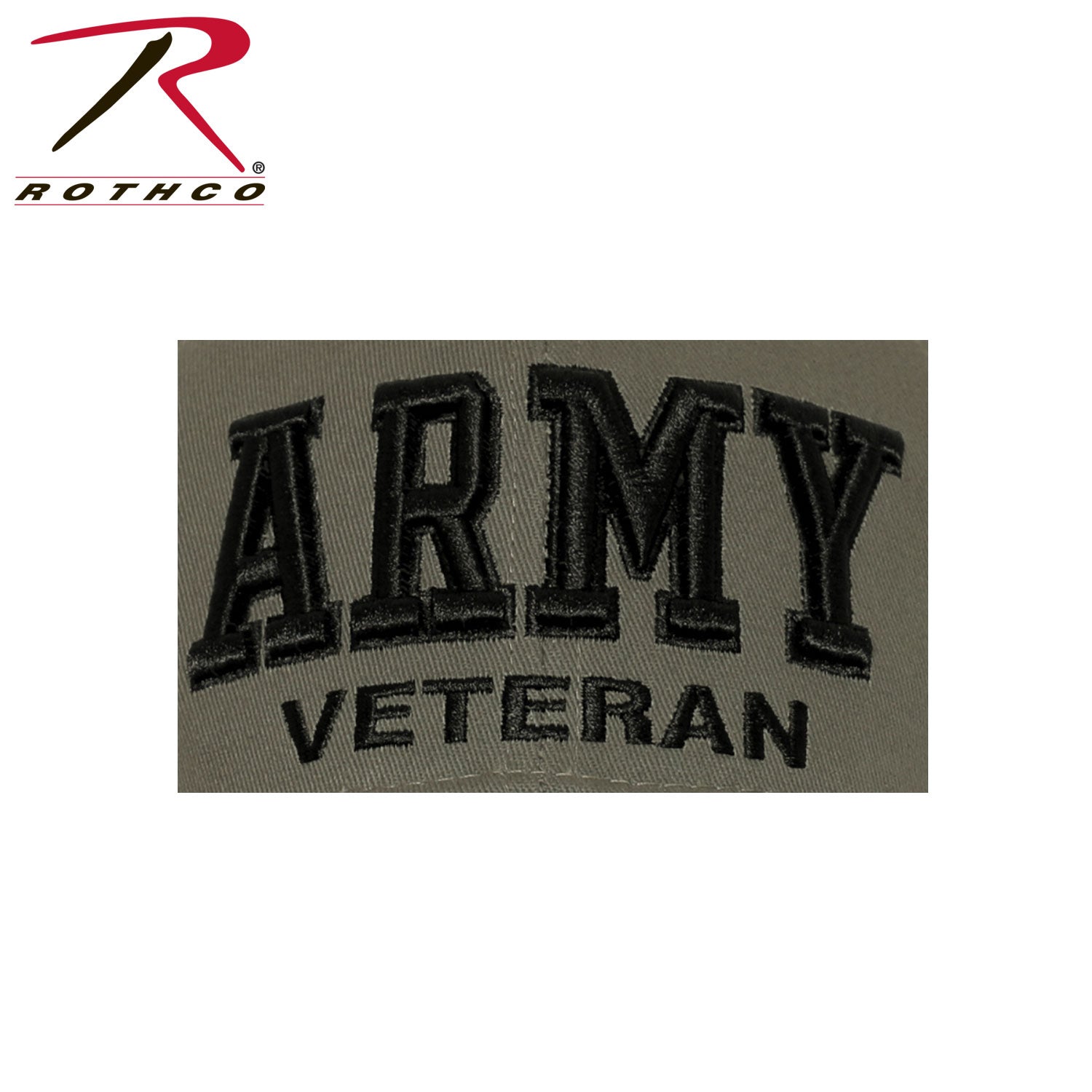 Rothco Deluxe Low Profile Army Veteran Cap in Olive Drab