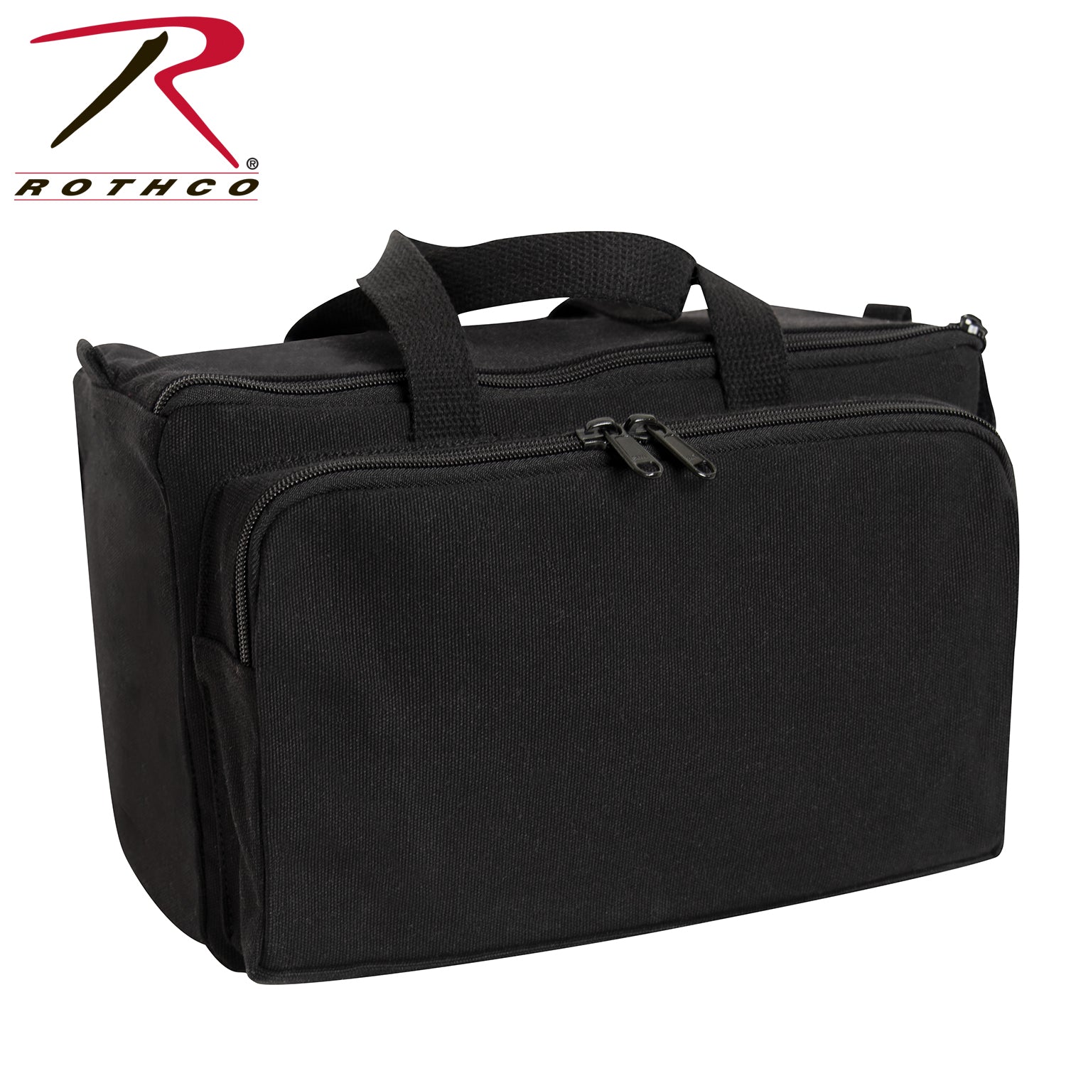 Rothco Canvas Tactical Shooting Range Bag – Heavyweight Water-Resistant Gear Organizer