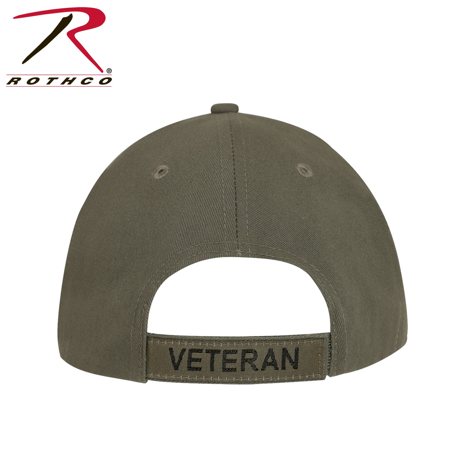 Rothco Deluxe Low Profile Army Veteran Cap in Olive Drab