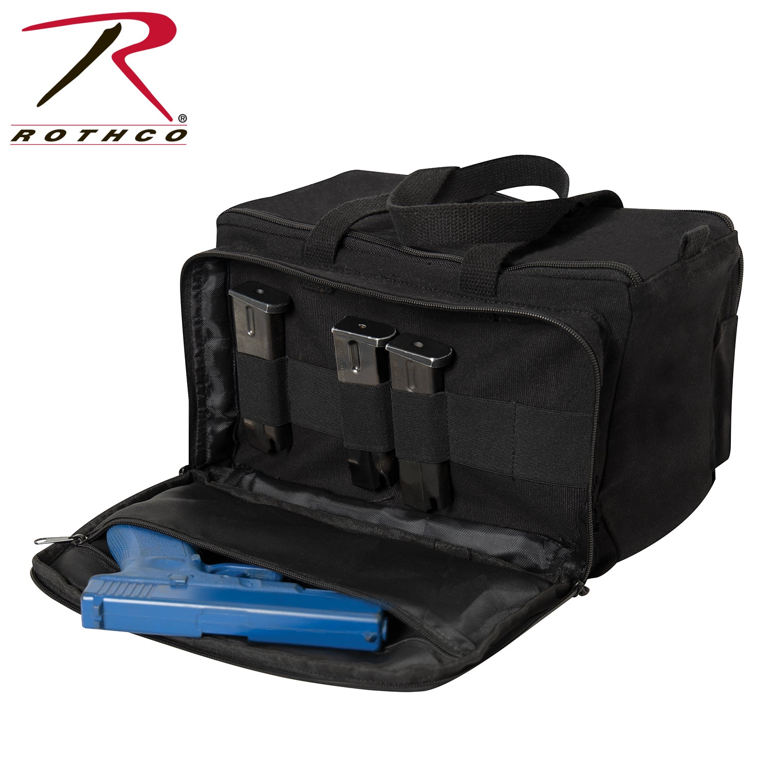 Rothco Canvas Tactical Shooting Range Bag – Heavyweight Water-Resistant Gear Organizer