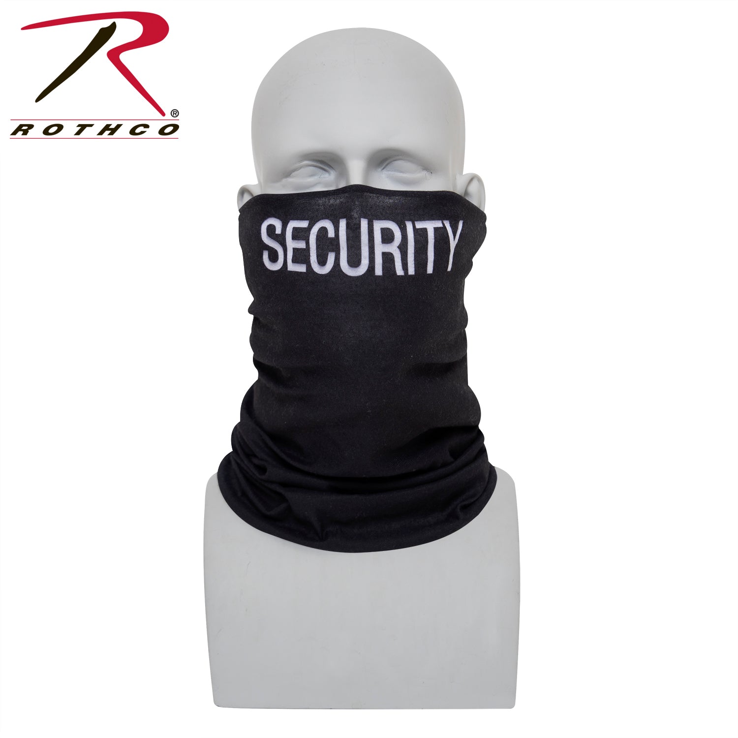 Rothco Multi-Use Tactical Wrap with Security Print - Black, Part Number 2665