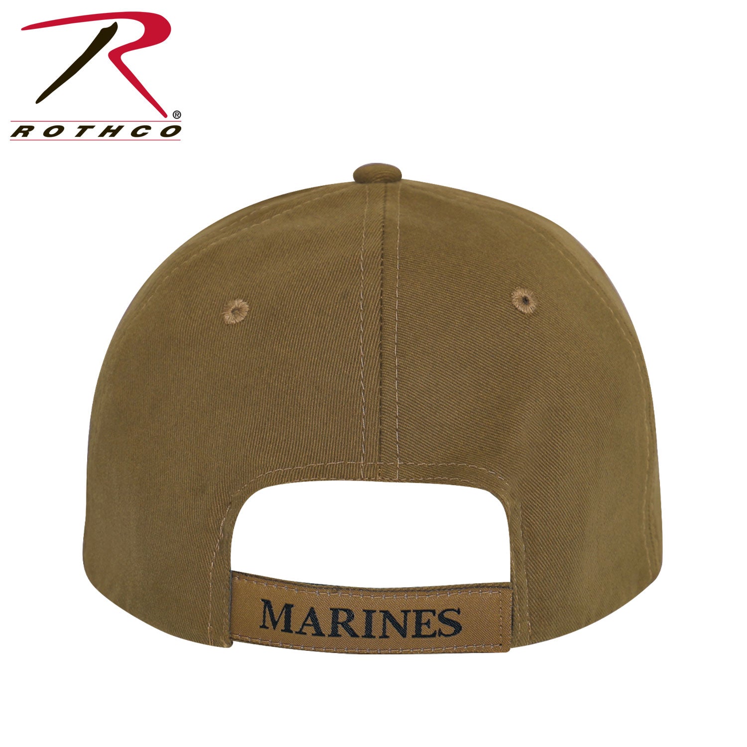 Rothco Deluxe Marines Low Profile Insignia Cap in Coyote Brown