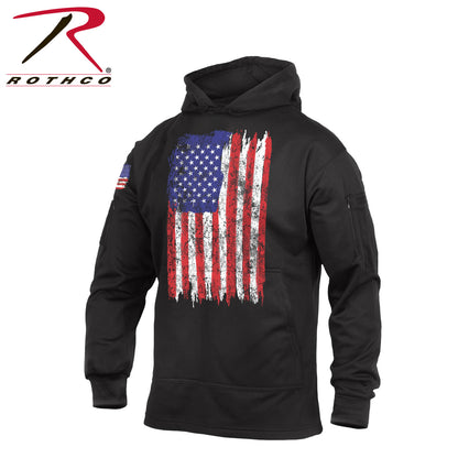 Rothco Concealed Carry U.S. Flag Hoodie XL in Red, White & Blue