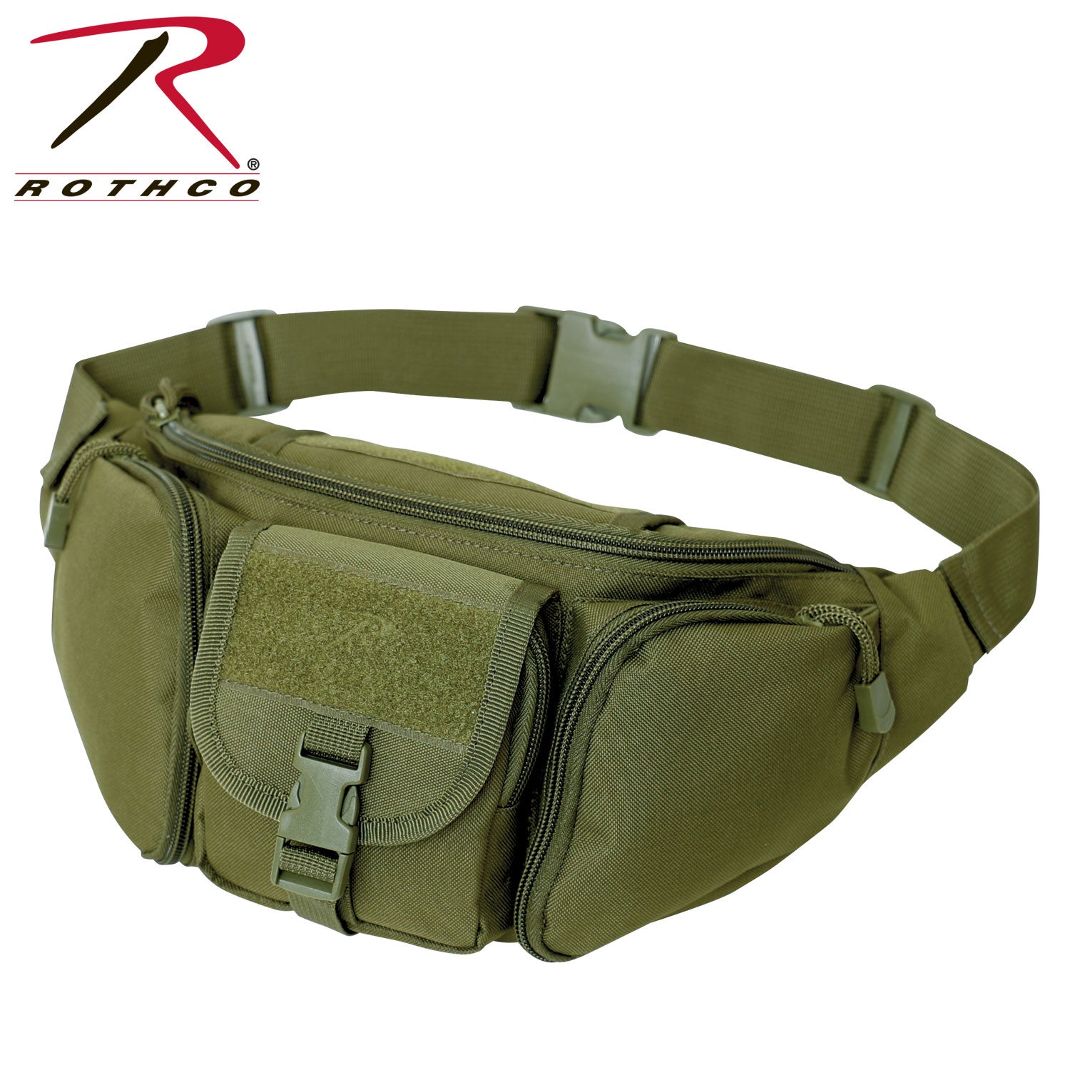 Rothco Tactical Concealed Carry Waist Pack Olive Drab – Discreet EDC Solution with Multiple Pockets