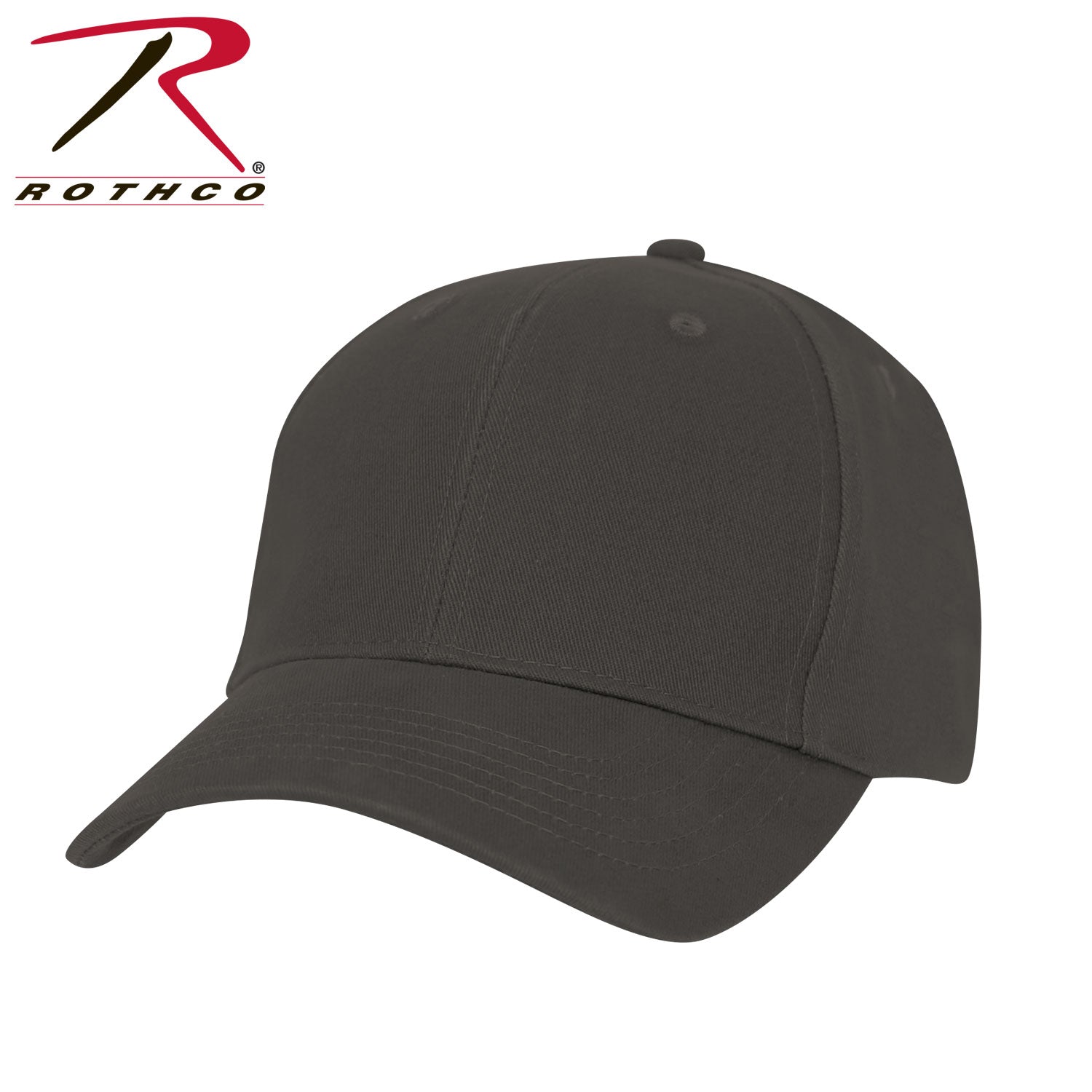 Rothco Supreme Solid Color Low Profile Cap in Gunmetal Grey