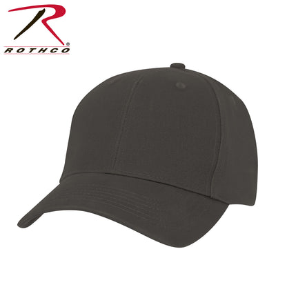 Rothco Supreme Solid Color Low Profile Cap in Gunmetal Grey