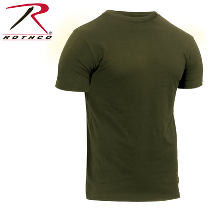 Rothco Athletic Fit Solid Color T-Shirt in Olive Drab, Size 2XL