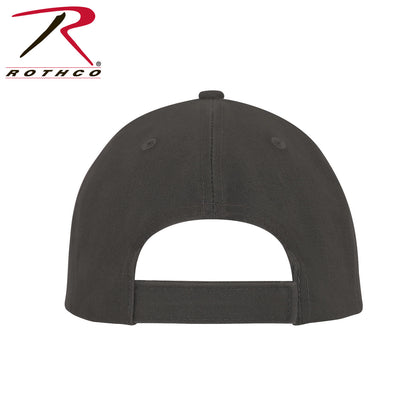 Rothco Supreme Solid Color Low Profile Cap in Gunmetal Grey